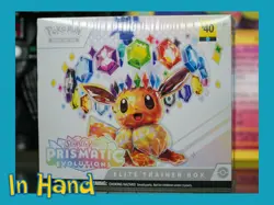 Pokemon Prismatic Evolutions ETB Elite Trainer Factory Sealed Dollar General - Image 1