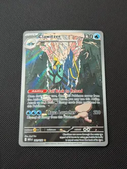 Clawitzer 141/132 Pokemon TCG Mega Evolution Illustration Rare - Image 1