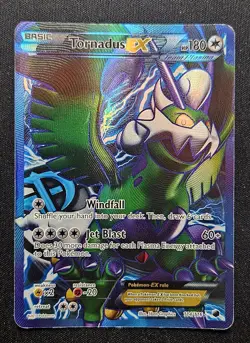 Pokemon TCG. Landorus EX 144, Tornadus EX 114 Thundurus EX 98 Full Art LP Lot. - Image 2