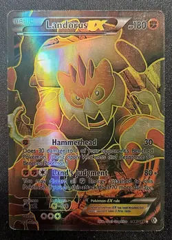 Pokemon TCG. Landorus EX 144, Tornadus EX 114 Thundurus EX 98 Full Art LP Lot. - Image 4
