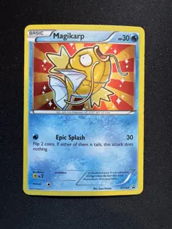 Pokemon Magikarp Black Star Promo Holo XY143 XY Basic 30HP Epic Splash - Image 1