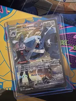 Pokemon TCG Steven's Metagross EX Full Art Holo Rare 289/217 Ascended Heroes NM - Image 1