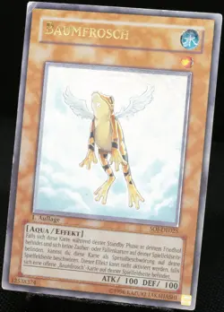 Yu-Gi-Oh! Baumfrosch SOI-DE025 1.Edition Ultimate Rare [PL] Treeborn | DE 2006 - Image 3