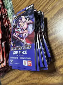 One Piece OP-14 Sleeved Booster Packs Lot of (14) Blister Packs Sealed!!!!! - Image 2