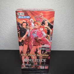 One Piece Card Game Heroines Edition Extra Booster EB-03 Sealed Box Japanese - Image 1