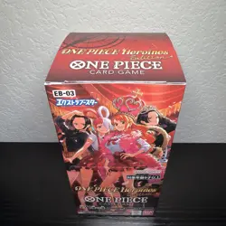One Piece Card Game Heroines Edition Extra Booster EB-03 Sealed Box Japanese - Image 2