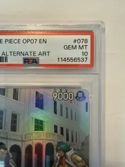 One Piece Card Game TCG OP07 Issho OP03-078 SP PSA 10 - Image 4