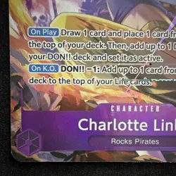 Bandai Charlotte Linlin EB03-034 Rare Foil One Piece Heroines Edition - Image 3