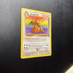 Dragonite Pokemon TCG Fossil Set Card 19/62 Non Holo - Image 2