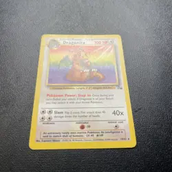 Dragonite Pokemon TCG Fossil Set Card 19/62 Non Holo - Image 4
