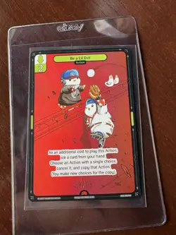 Be a Lil Evil Vibes TCG 2025 National NSCC Promo Pudgy Penguin Card 99/99 - Image 1