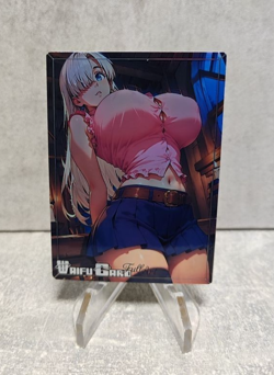 Elizabeth Trading Card Waifu Goddess Story Anime Girl holo Karte Manga Full Art - Image 1