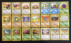 LOT#1: Vintage Jungle WOTC Pokemon TCG Uncommons & Commons 21 Card Lot 1999 LP - Image 1