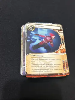 Android Netrunner Intervention Data Pack + SURPRISE PROMO Complete English - Image 2