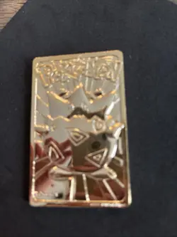 Pokemon Togepi Burger King 23k Gold Plated Trading Card 1999 Nintendo - Image 3