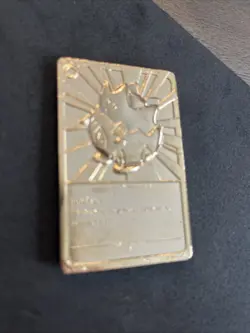 Pokemon Togepi Burger King 23k Gold Plated Trading Card 1999 Nintendo - Image 5