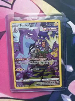 Toxtricity - GG09/GG70 - Pokemon Crown Zenith Galarian Gallery Holo Card NM - Image 1