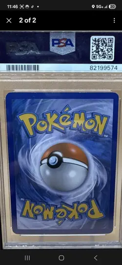 Pokemon Rayquaza Shiny Holo Rare SL10 Call of Legends PSA 2011 English Card - Image 2