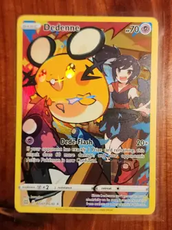 Dedenne TG07/TG30 Brilliant Stars Trainer Gallery NM Ultra Rare Pokemon Card - Image 1