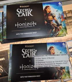 Magic: The Gathering Secret Lair Drop: Horizon: Into The Forbidden West Pack - Image 1