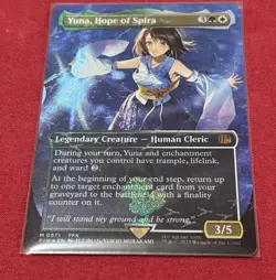 Yuna, Hope of Spira (Borderless) (Chocobo Track Foil) Final Fantasy Foil - Image 1