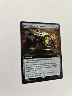 Peter Parker's Camera Extended Art R Marvel's Spider-Man 280 NM Normal MTG - Image 4