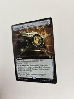 Peter Parker's Camera Extended Art R Marvel's Spider-Man 280 NM Normal MTG - Image 5