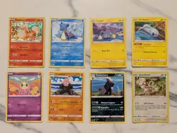 Lot 1978 McDonald Pokemon 8 Cards Lot Match & Battle - Image 1