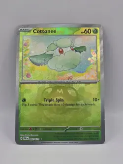 Pokemon TCG Cottonee 7/131 Prismatic Evolutions Masterball - Image 1