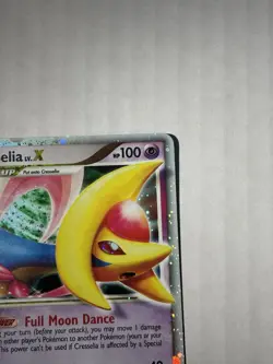 Pokemon Cresselia LV.X Great Encounters Ultra Rare Card 103/106 DMG - Image 3