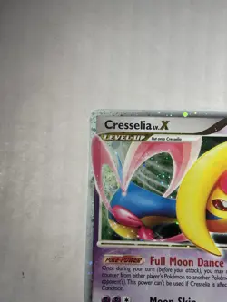Pokemon Cresselia LV.X Great Encounters Ultra Rare Card 103/106 DMG - Image 4