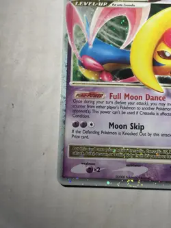 Pokemon Cresselia LV.X Great Encounters Ultra Rare Card 103/106 DMG - Image 5