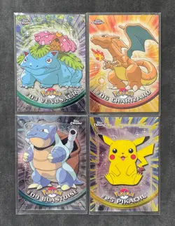 Pokemon Topps CHROME Series 1 - Complete set 78/78 - EXCELLENT cond. - Image 4