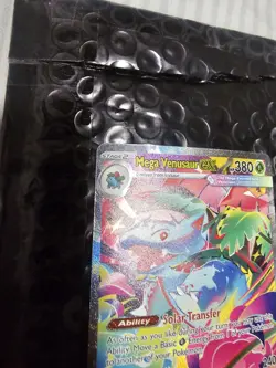 Mega Venusaur EX 177/132 SIR Mega Evolution Pokemon TCG English NM - Image 5