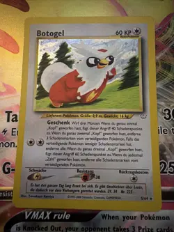Pokemon Card botogel 5/64 Neo Revelation Holo GERMAN LP-NM - Image 1
