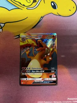Charizard GX - 9/68 (#60 Charizard Stamped) Holo Battle Academy NM Pokemon TCG - Image 1