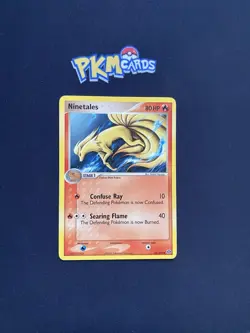Pokemon TCG Ninetales Emerald 38/106 Regular HP. - Image 1