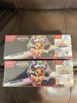 Pokemon Prismatic Evolutions Surprise Box & Booster Bundle X2 Sams Club🔥🔥🔥 - Image 1
