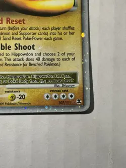 Pokemon Hippowdon LV. X Rising Rivals #107 - Image 2