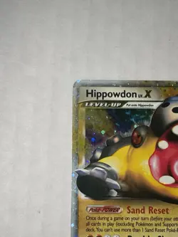 Pokemon Hippowdon LV. X Rising Rivals #107 - Image 4