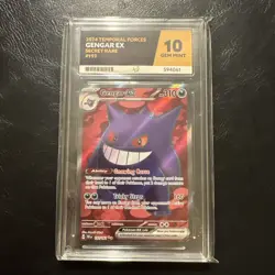 Pokemon TCG Gengar EX 193/162 Temporal Forces ACE 10 - Image 1
