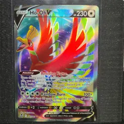 Ho-Oh V (Full Art) | 187 | Pokemon | Silver Tempest | Holo - Image 1