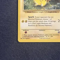 Pokemon TCG WoTC Pikachu 86/110 Legendary Collection Regular Lightly Played LP - Image 4