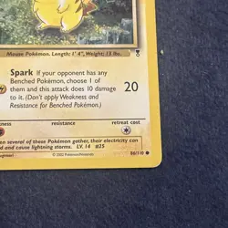 Pokemon TCG WoTC Pikachu 86/110 Legendary Collection Regular Lightly Played LP - Image 5