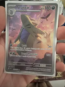Tyranitar Scarlet & Violet Paldea Evolved 222/193 Pokemon TCG See Description - Image 1