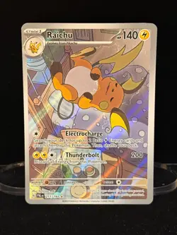 Pokemon TCG Raichu 211/193 IR Illustration Rare Paldea Evolved - Image 2