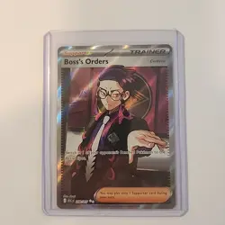 Boss’s Orders 256/217 Ultra Rare Full Art Pokemon TCG Ascended Heroes NM - Image 1