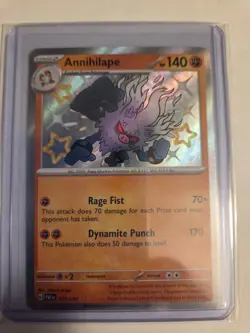 Pokemon TCG Annihilape 171/091 S&V: Paldean Fates Shiny Holo Rare NM Condition - Image 1