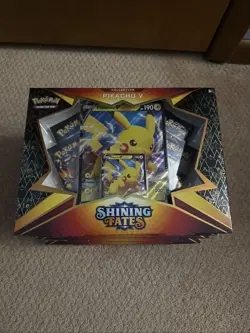 Pokemon Shining Fates Pikachu V Collection Sealed Box. 5 Available - Image 2