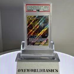 2019 POKEMON SM BLACK STAR PROMO FULL ART/MOLTRES & ZAPDOS & ARTICUNO GX PSA 10 - Image 4